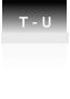 T - U
